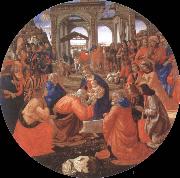 Domenico Ghirlandaio Adoration of the Magi painting